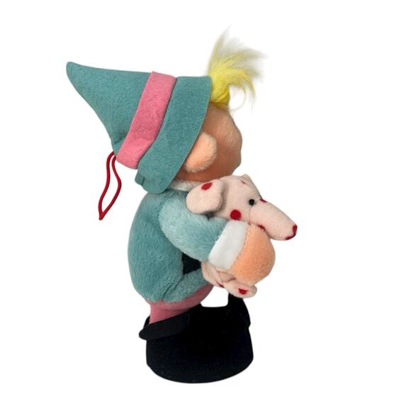 VTG CVS Rudolph Island of Misfits HERMEY Dentist w/ Pink Elephant Plush Ornament - Picture 7 of 10